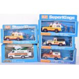 Five Boxed Matchbox Superkings Emergency Vehicles