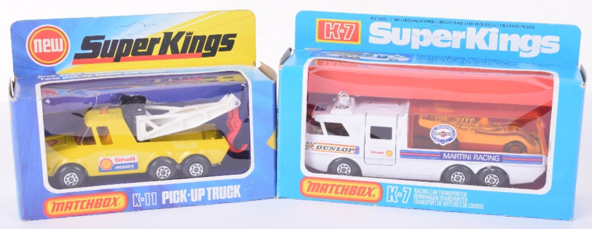 Two Boxed Matchbox Superkings