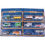 Six late 1980’s Matchbox Twin Packs