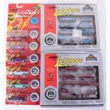 Two Johnny Lightning F.A.O. Schwarz Gift Sets