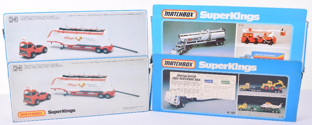 Four Boxed Matchbox Superkings Commercial Vehicles - Image 2 of 2