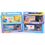 Four Matchbox Superkings K29 Ford Vans