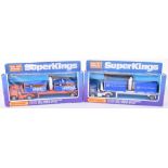 Two Boxed Matchbox Superkings K33 Scammell Cargo Haulers