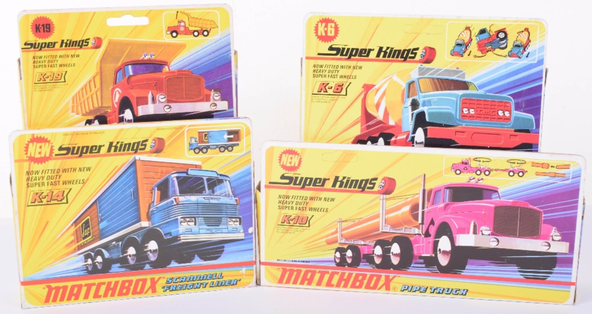 Four Boxed Matchbox Superkings Commercial Vehicles - Image 2 of 2