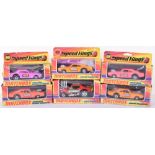 Six Boxed Matchbox Speedkings Dragster Cars