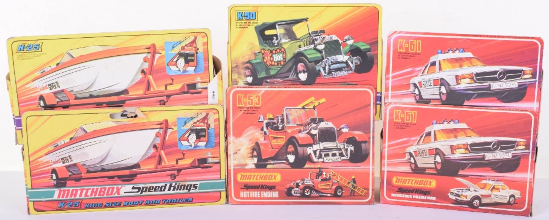 Six Boxed Matchbox Speedkings - Image 2 of 2