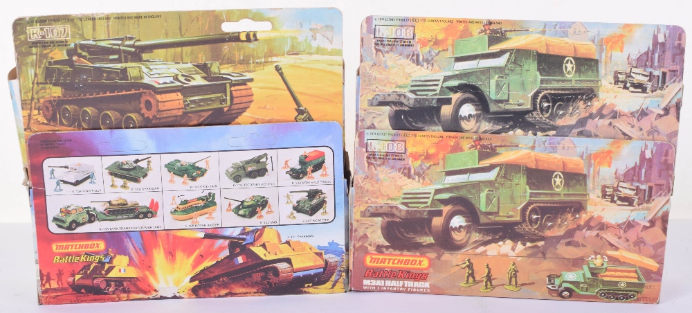 Four Boxed Matchbox Battlekings - Image 2 of 2