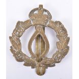 Rare 1st Type Royal Electrical and Mechanical Engineers “Quetta” Cap Badge