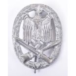 WW2 German Army / Waffen-SS General Assault Combat Badge