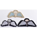 3x British Airborne Forces Parachute Qualification Jump Wings