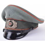 WW2 German Artillery NCO’s Peaked Cap