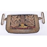 Victorian Royal Artillery Officers Full Dress Pouch