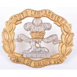 Prince of Wales Volunteers South Lancashire Regiment Officers Cap Badge