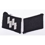 Waffen-SS NCO’s Tunic Collar Tab Set