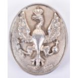 1924 Hallmarked Silver 14th Kings Hussars NCO’s Sleeve Badge