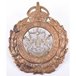 Boer War the County of London Imperial Yeomanry Slouch Hat Badge