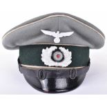 WW2 German Infantry NCO’s Peaked Cap