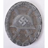 WW2 Third Reich Silver Grade Wound Badge by B H Maye