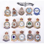 Grouping of Royal Air Force Enamel Squadron Badges