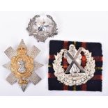 3x Scottish Regimental Badges