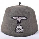 Scarce Waffen-SS Issue Fez