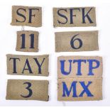 4x WW2 Home Guard District Formation Signs