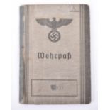 WW2 German Waffen-SS Wehrpass