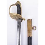 Post 1902 Naval Officers Sword