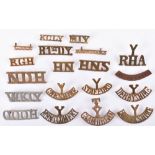 19x Yeomanry Shoulder Titles