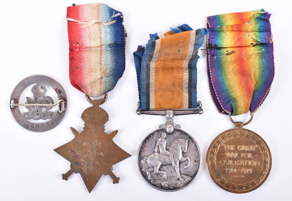 1914-15 Star Medal Trio Royal Australian Navy - Image 2 of 3