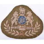 WW1 British Staff Sergeant Major Rank Sleeve Badge