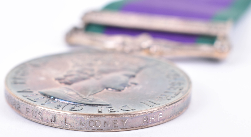 Elizabeth II General Service Medal (1962) Royal Highland Fusiliers - Image 3 of 3