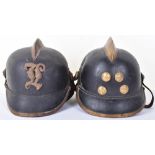 Imperial German Pickelhaube Style Fire Brigade Helmet