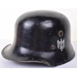 WW2 German Fire Service Helmet