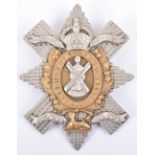 Post 1902 The Black Watch Royal Highlanders NCO’s Glengarry Badge