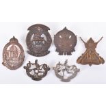 6x Canadian Headdress Badges