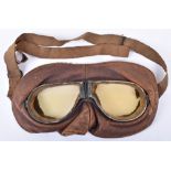 British WW1 Royal Flying Corps / Royal Air Force Mk II Flying Goggles