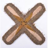 WW1 Royal Flying Corps Flight Sergeants Rank Sleeve Badge