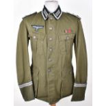 WW2 German Infantry Der Speiss Lightweight Southern Front Combat Tunic