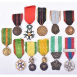 Selection of French Military and Civil Medals