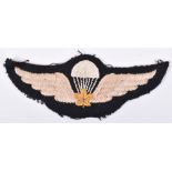 WW2 Canadian Parachute Qualification Jump Wing