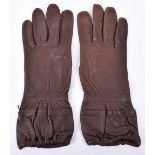 Scarce Pair of 1944 Dated German Paratroopers (Fallschirmjager) Gloves