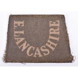 WW1 East Lancashire Regiment Slip-on Shoulder Title