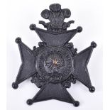 Victorian 1st Cheshire Rifle Volunteers Glengarry Badge