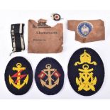 Imperial German Naval Tunic Trade Badges