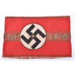 Third Reich NSDAP Kreisleiter Political Leaders Uniform Armband