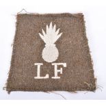 WW1 Lancashire Fusiliers Slip-on Shoulder Title