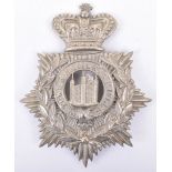 Victorian Tower Hamlets Rifles Other Ranks Helmet Plate