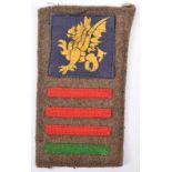 WW2 43rd (Wessex) Infantry Division 214th Brigade 1st Battalion Worcestershire Regiment Battle Dress