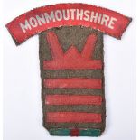 53rd (Welch) Division 160th Infantry Brigade 2nd Battalion Monmouthshire Regiment Battle Dress Combi